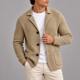 Blazer Tricot pour Homme | Veste Élégante et Décontractée