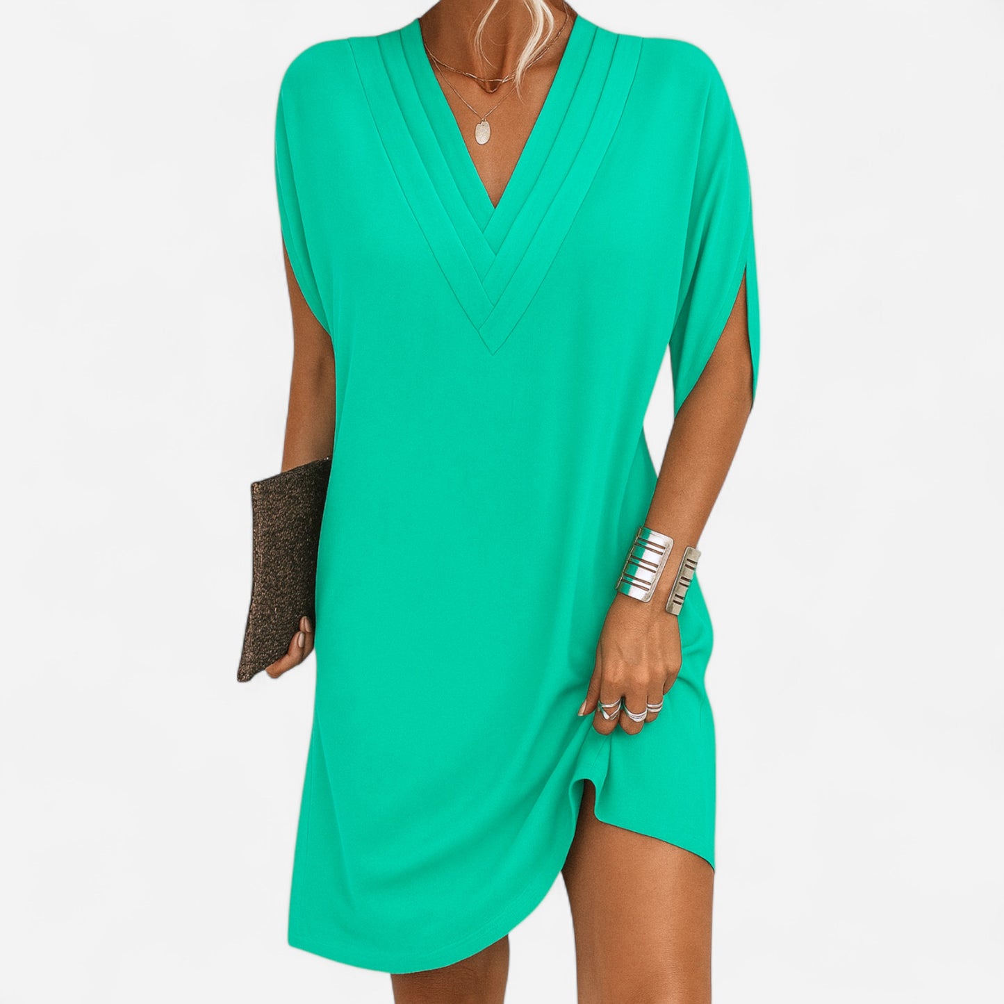 Saraya - Robe Élégante Flatteuse pour Toutes Occasions