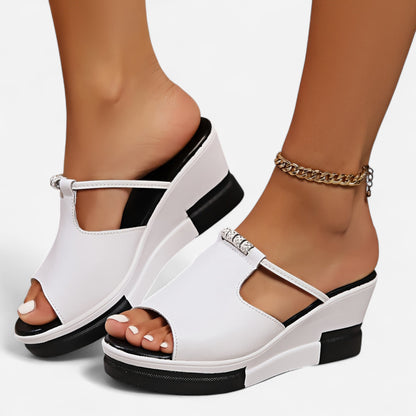 Evania - Sandales orthopédiques confortables à plateforme pour femmes