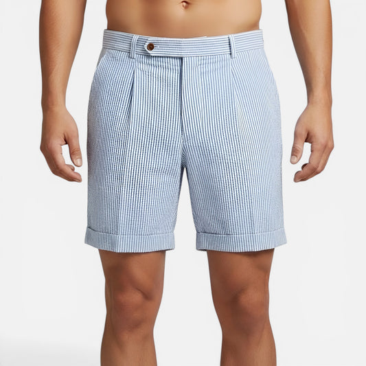 Chemise en lin à manches longues pour homme - Élégante et respirante, coupe slim fit pour l'été