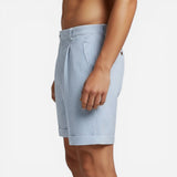 Chemise en lin à manches longues pour homme - Élégante et respirante, coupe slim fit pour l'été