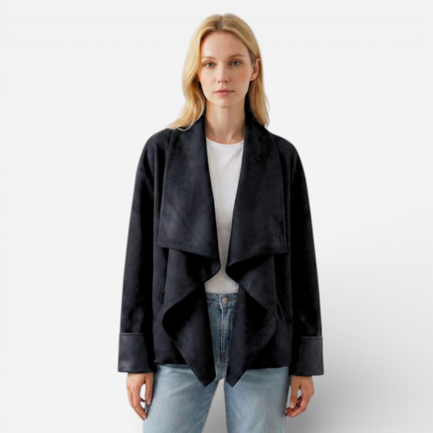 L’Vara - Veste en Suède Élégante pour un Style Unique