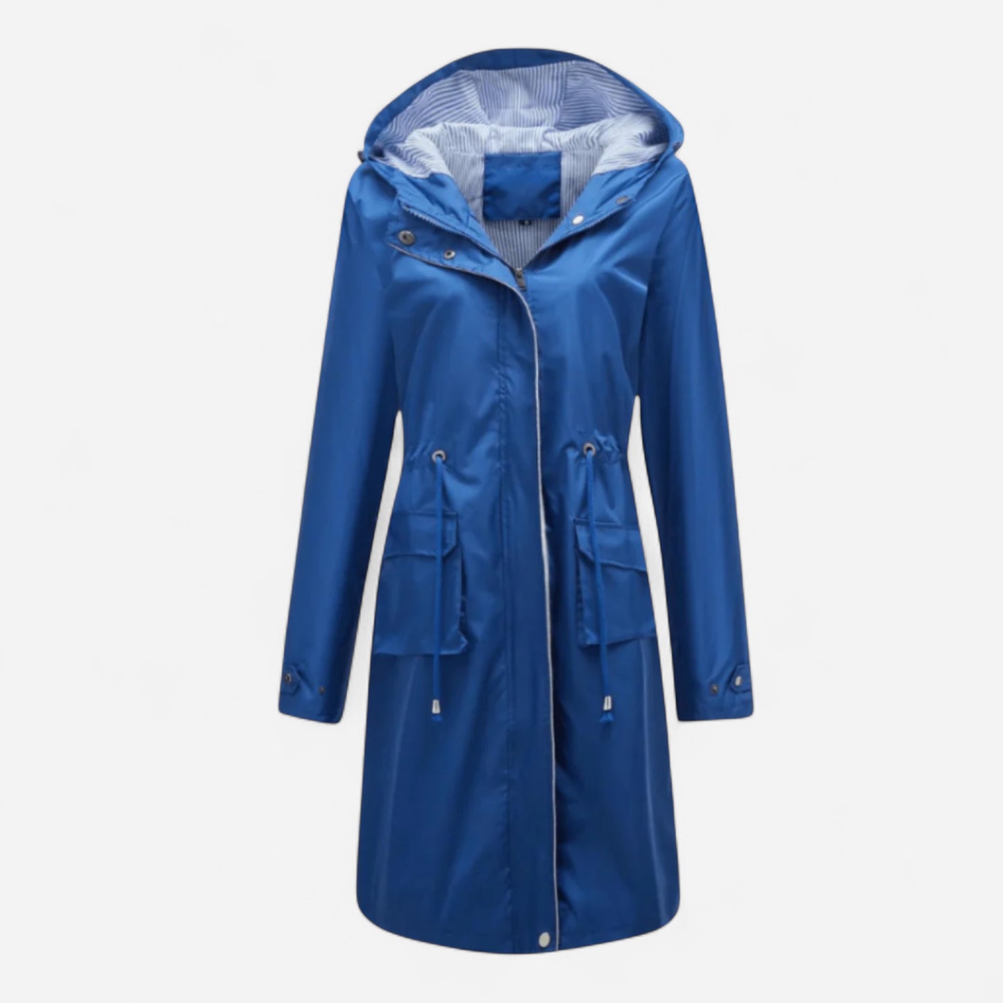 Veste de Pluie Imperméable - Légère, Résistante au Vent, Ajustable