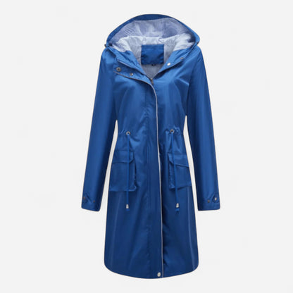Veste de Pluie Imperméable - Légère, Résistante au Vent, Ajustable