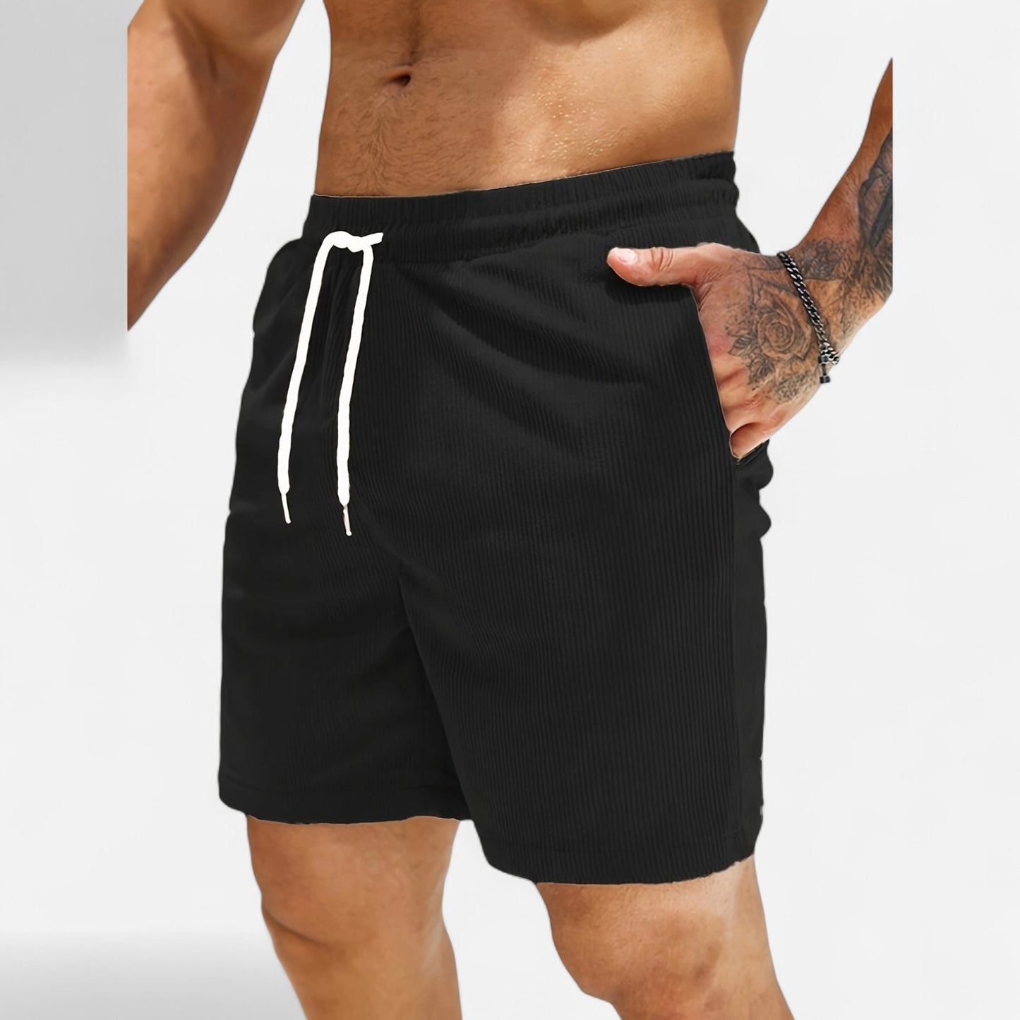 Vince - Shorts décontractés à taille élastique pour hommes