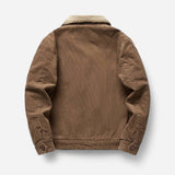 Veste en velours côtelé pour homme - Douillette et durable, style classique