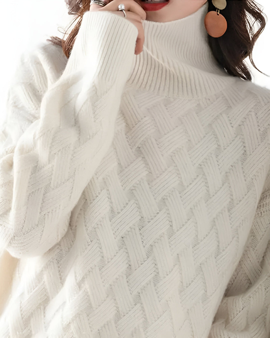 COLETTE™ | Cashmere Turtleneck Sweater