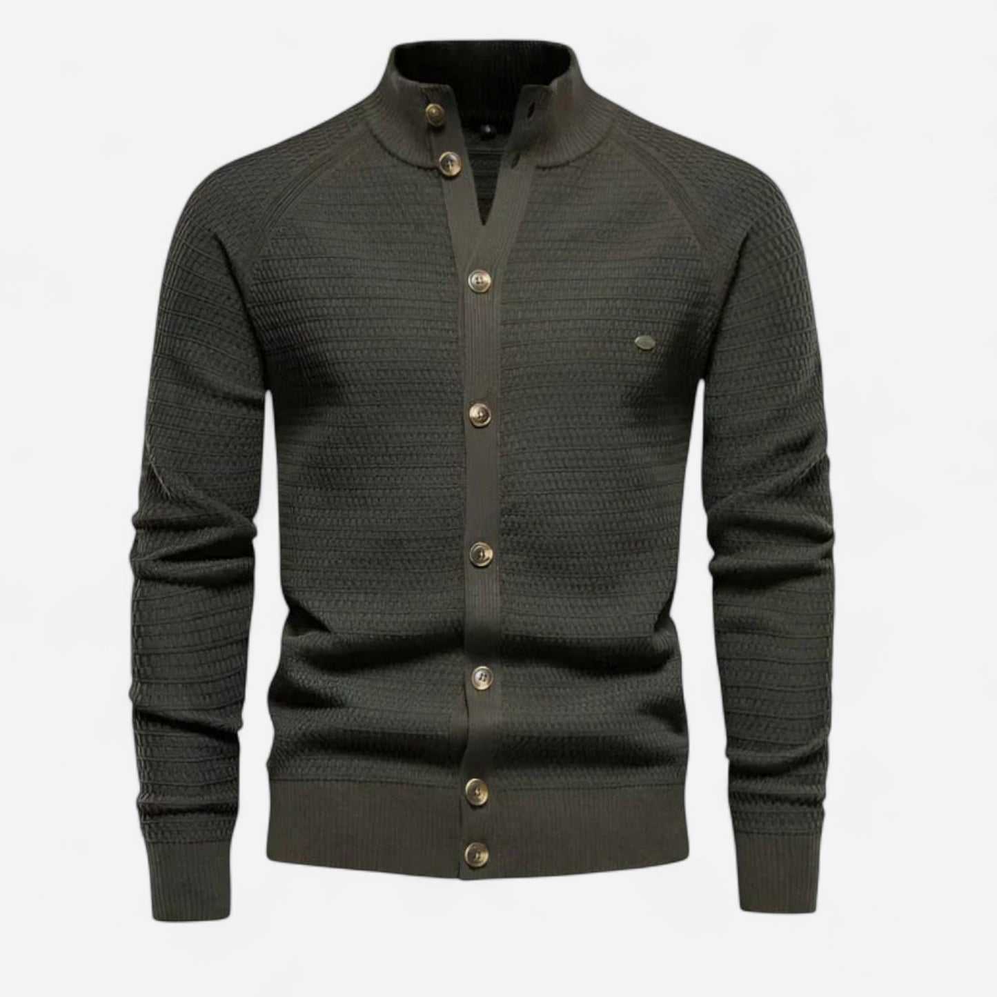 Cardigan en Cachemire pour Homme - 100% Laine Pure, Élégance et Confort