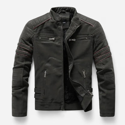 Veste en Cuir pour Homme - Style Torino, Élégance et Durabilité