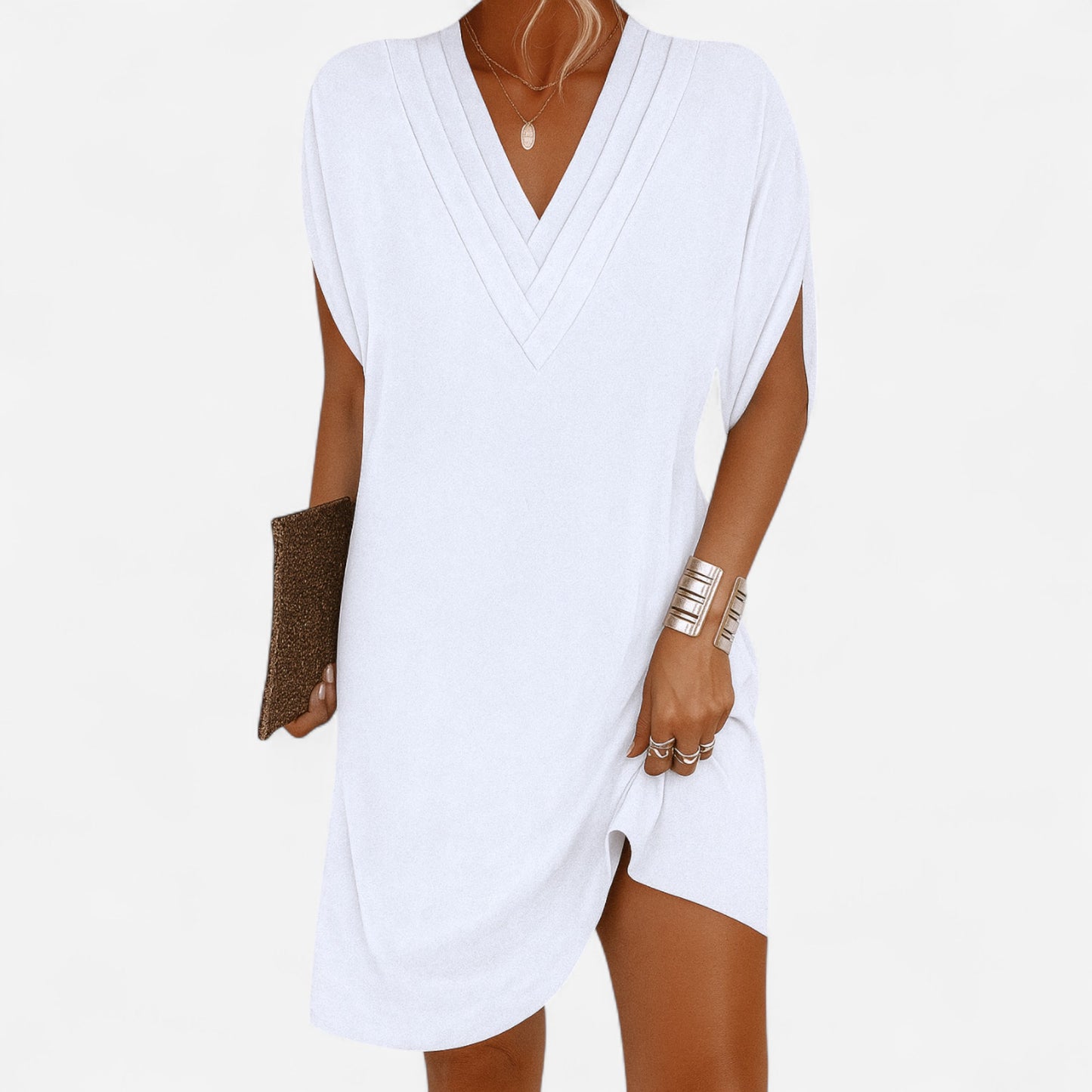 Saraya - Robe Élégante Flatteuse pour Toutes Occasions
