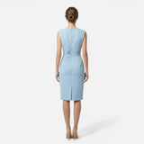 Robe Midi Élégante Sans Manches pour Femme - Coupe Slim Raffinée