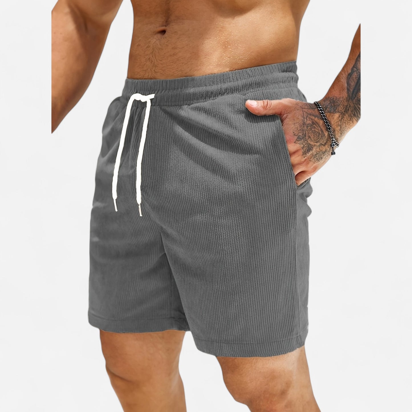 Vince - Shorts décontractés à taille élastique pour hommes