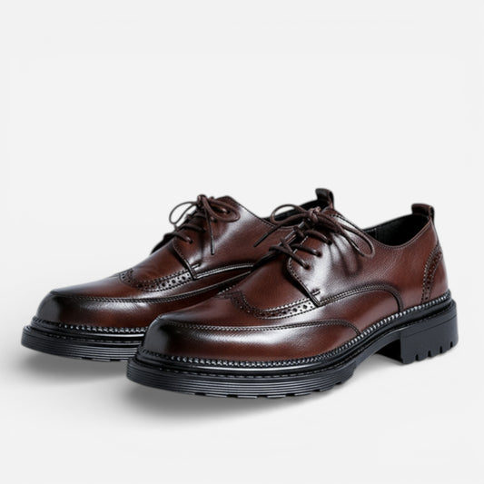 Calhan Leather Derby - Élégance et Confort en Cuir Authentique