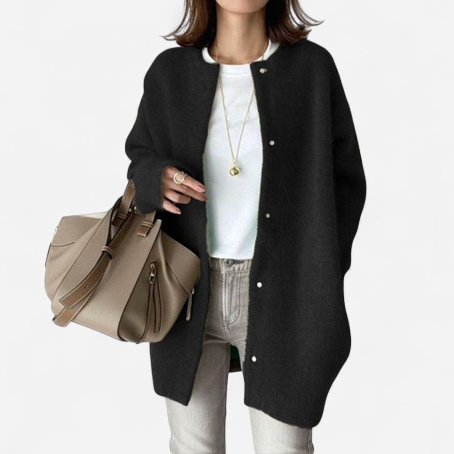 Liliane - Élégant Cardigan en Cachemire Inge pour Femme