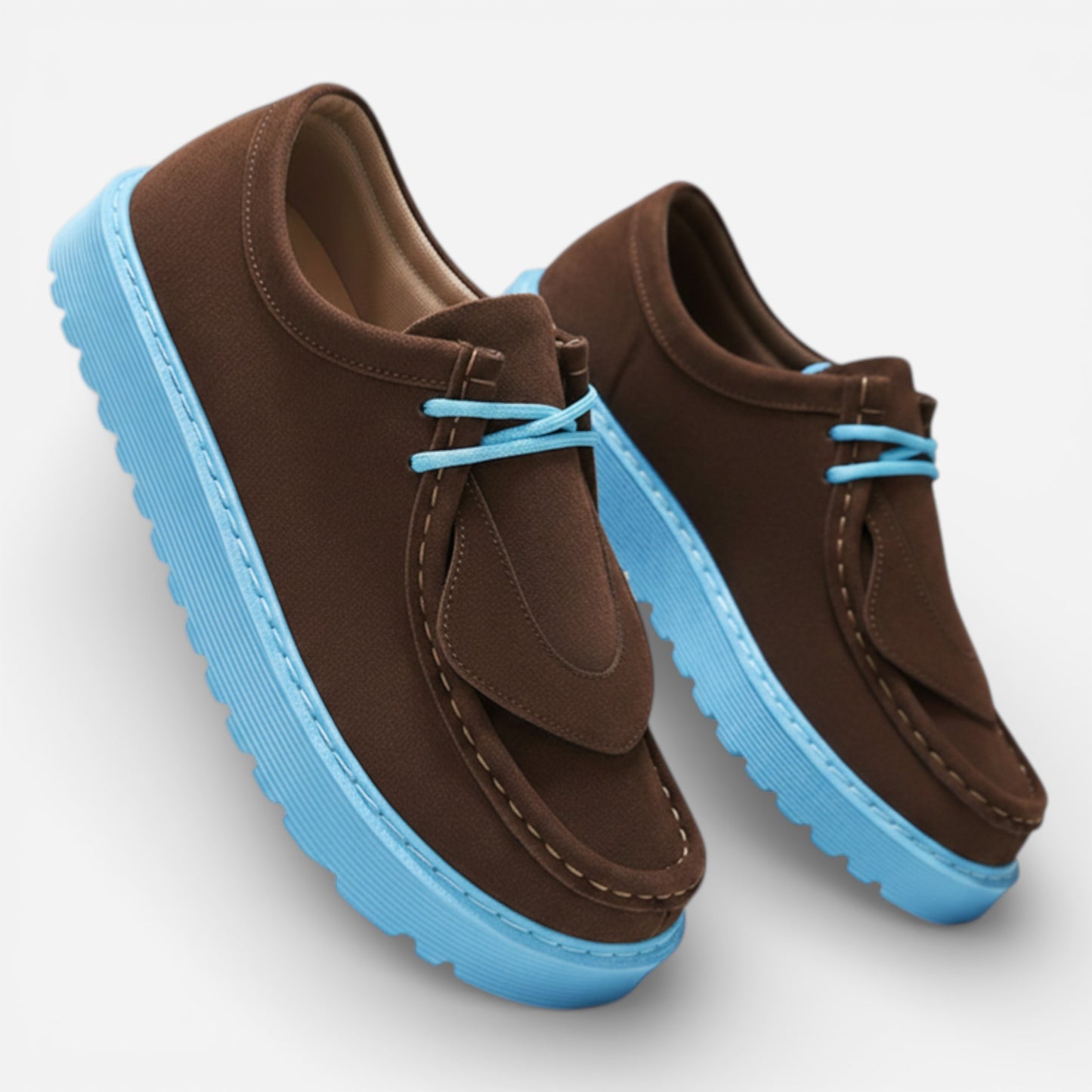 Portofino - Mocassins en Suède Élégants et Confortables