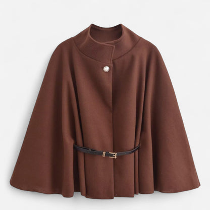 Tania - Élégant Cape en Laine pour Femmes, Chic et Confortable