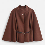 Tania - Élégant Cape en Laine pour Femmes, Chic et Confortable