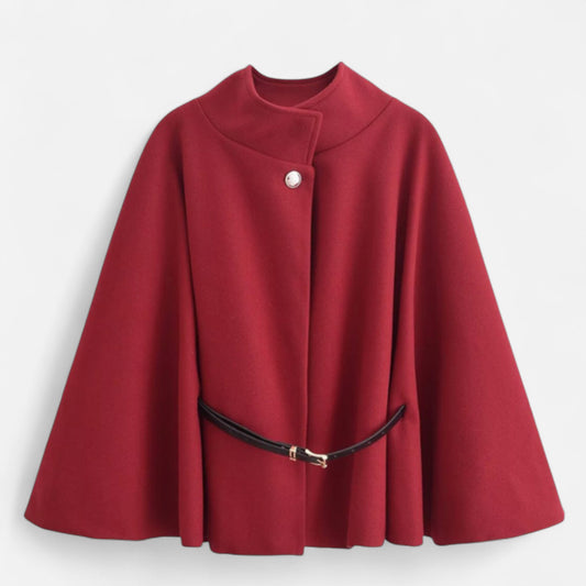 Tania - Élégant Cape en Laine pour Femmes, Chic et Confortable