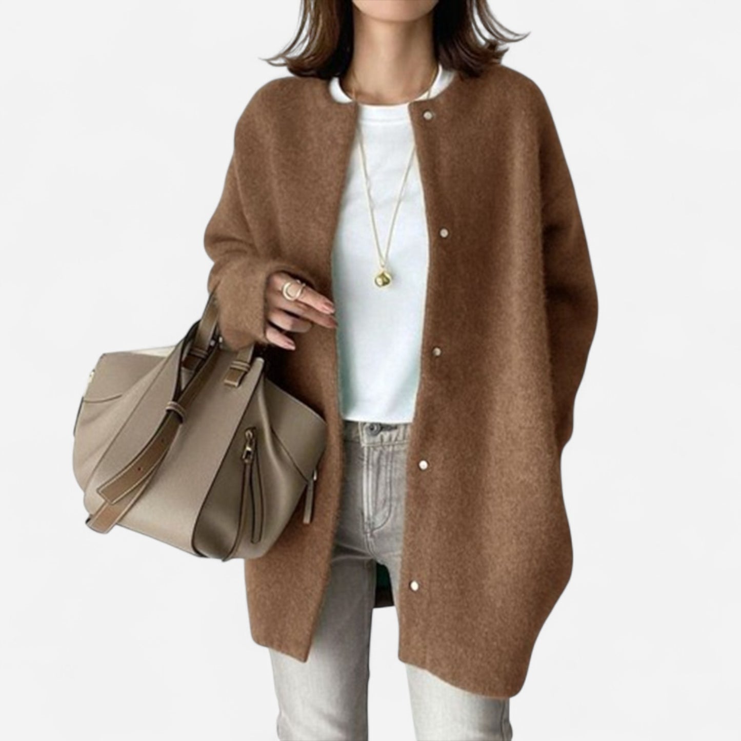 Liliane - Élégant Cardigan en Cachemire Inge pour Femme