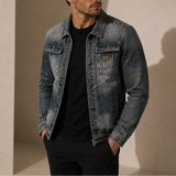 Veste en Jean Vintage pour Homme – Style Décontracté Rétro