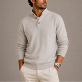 Polo en Maille à Manches Longues pour Homme - Élégance et Confort