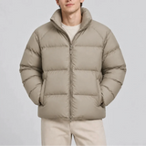 Veste Puffer Légère pour Homme – Manteau d'Hiver Isolé Court