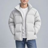 Veste Puffer Légère pour Homme – Manteau d'Hiver Isolé Court