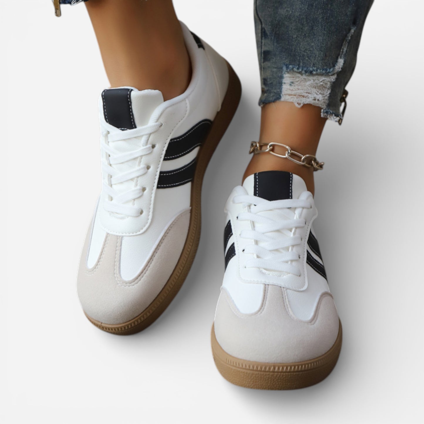 Zippa Sneakers Rétro - Style Élégant et Confort Optimal