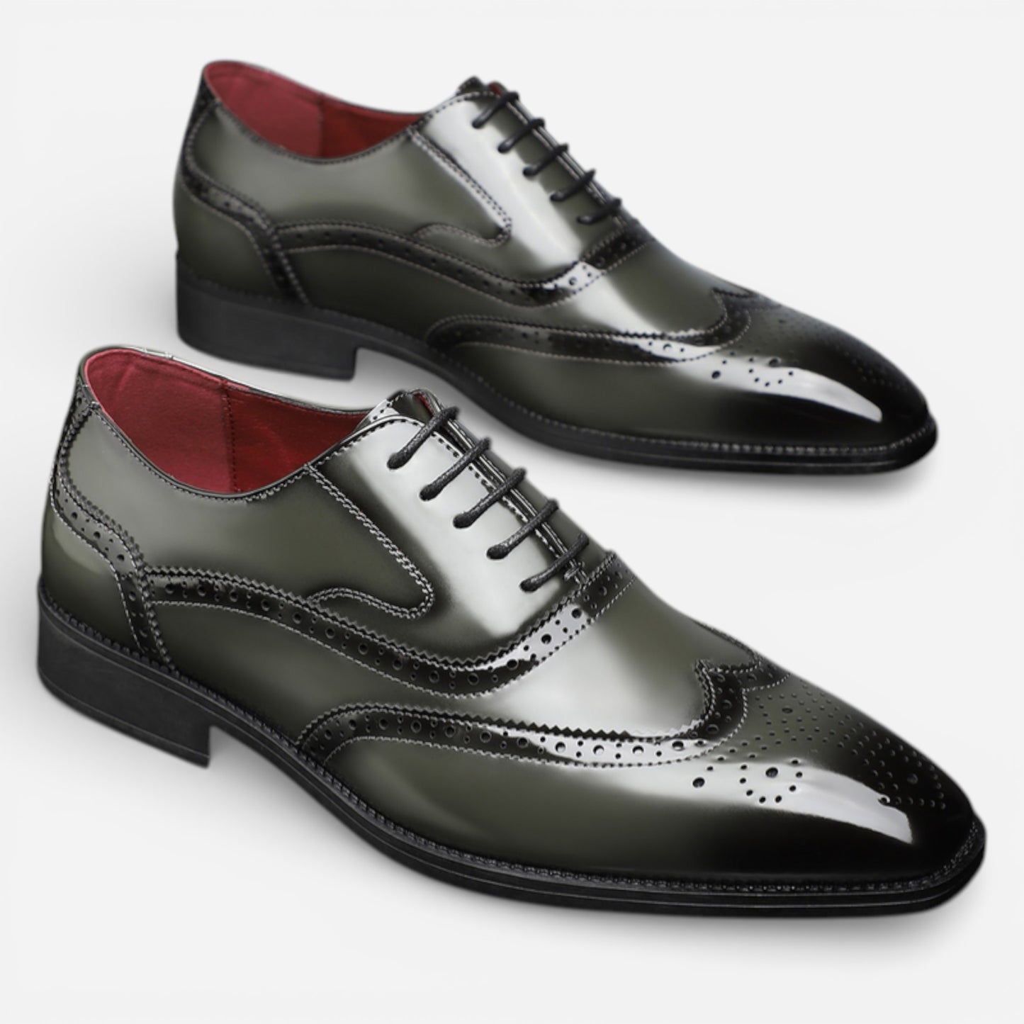 Cambridge - Chaussures de ville en cuir brogue élégantes