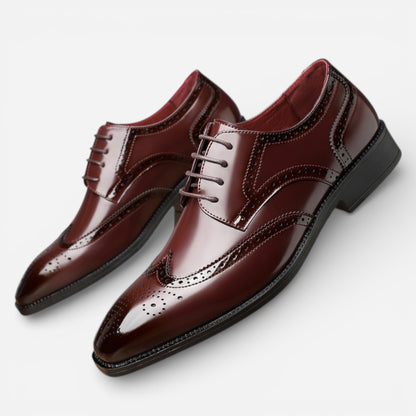Cambridge - Chaussures de ville en cuir brogue élégantes
