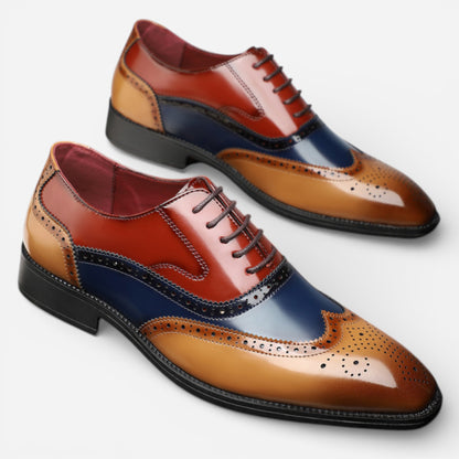 Cambridge - Chaussures de ville en cuir brogue élégantes