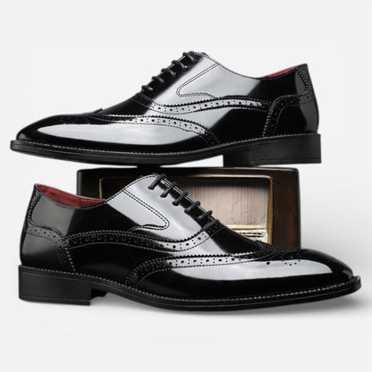 Cambridge - Chaussures de ville en cuir brogue élégantes