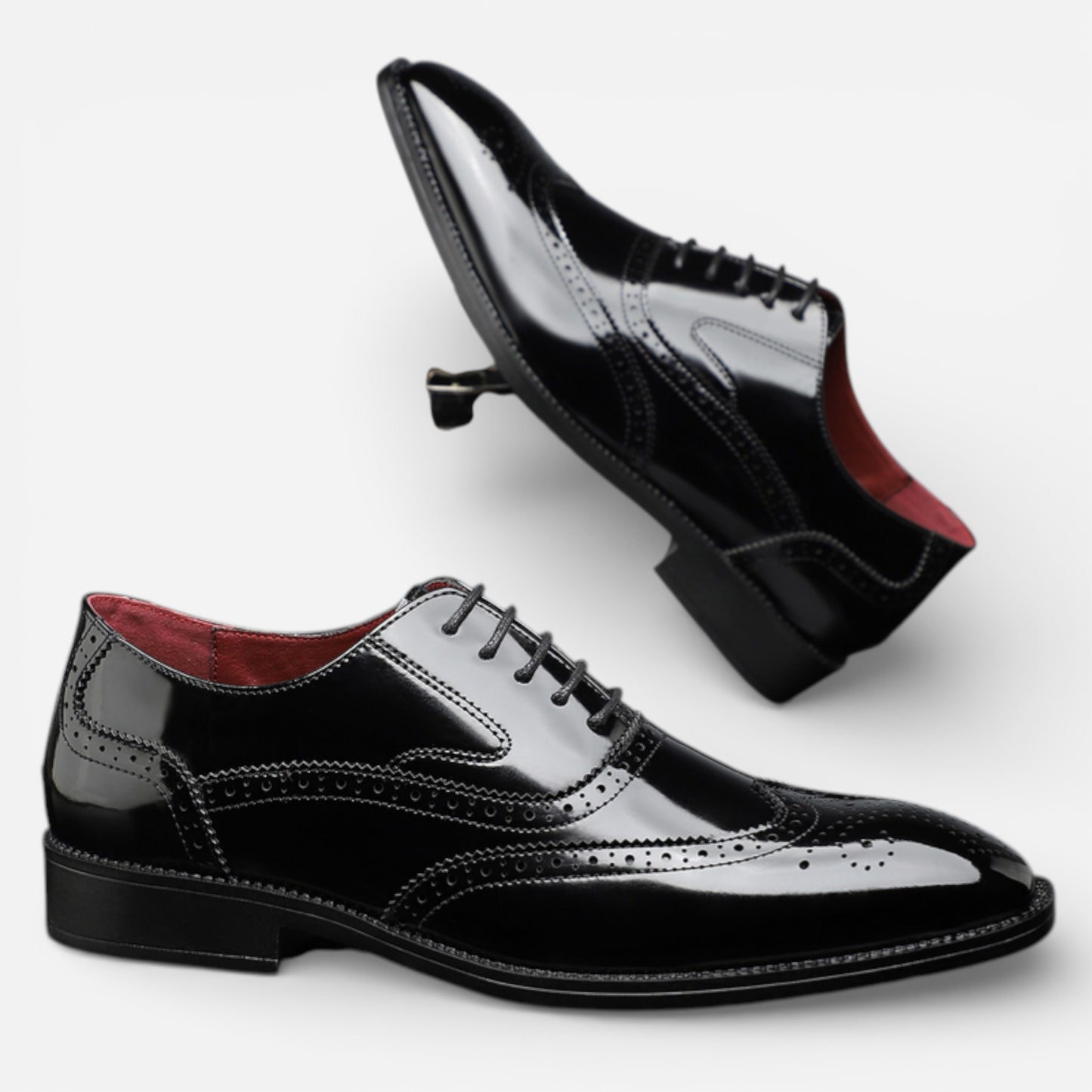 Cambridge - Chaussures de ville en cuir brogue élégantes