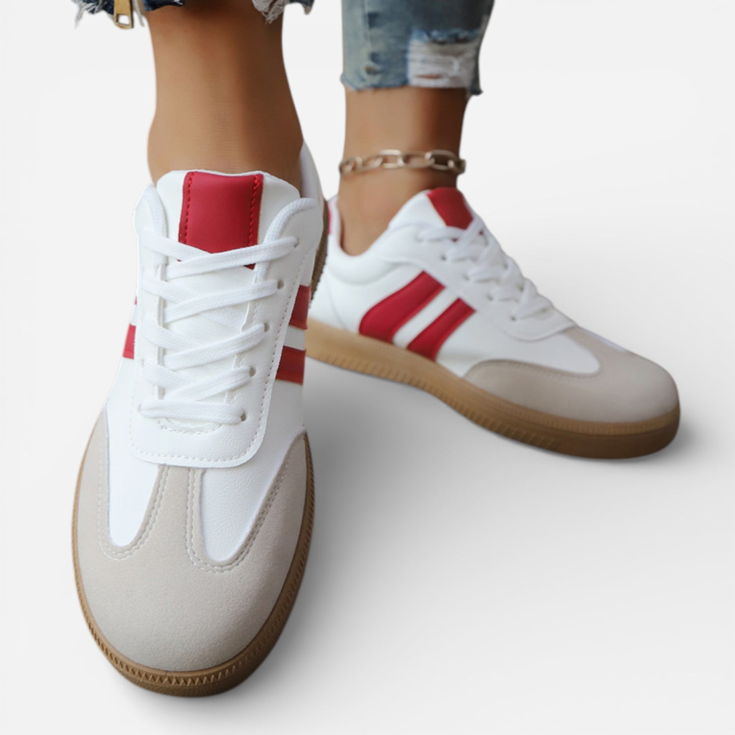 Zippa Sneakers Rétro - Style Élégant et Confort Optimal