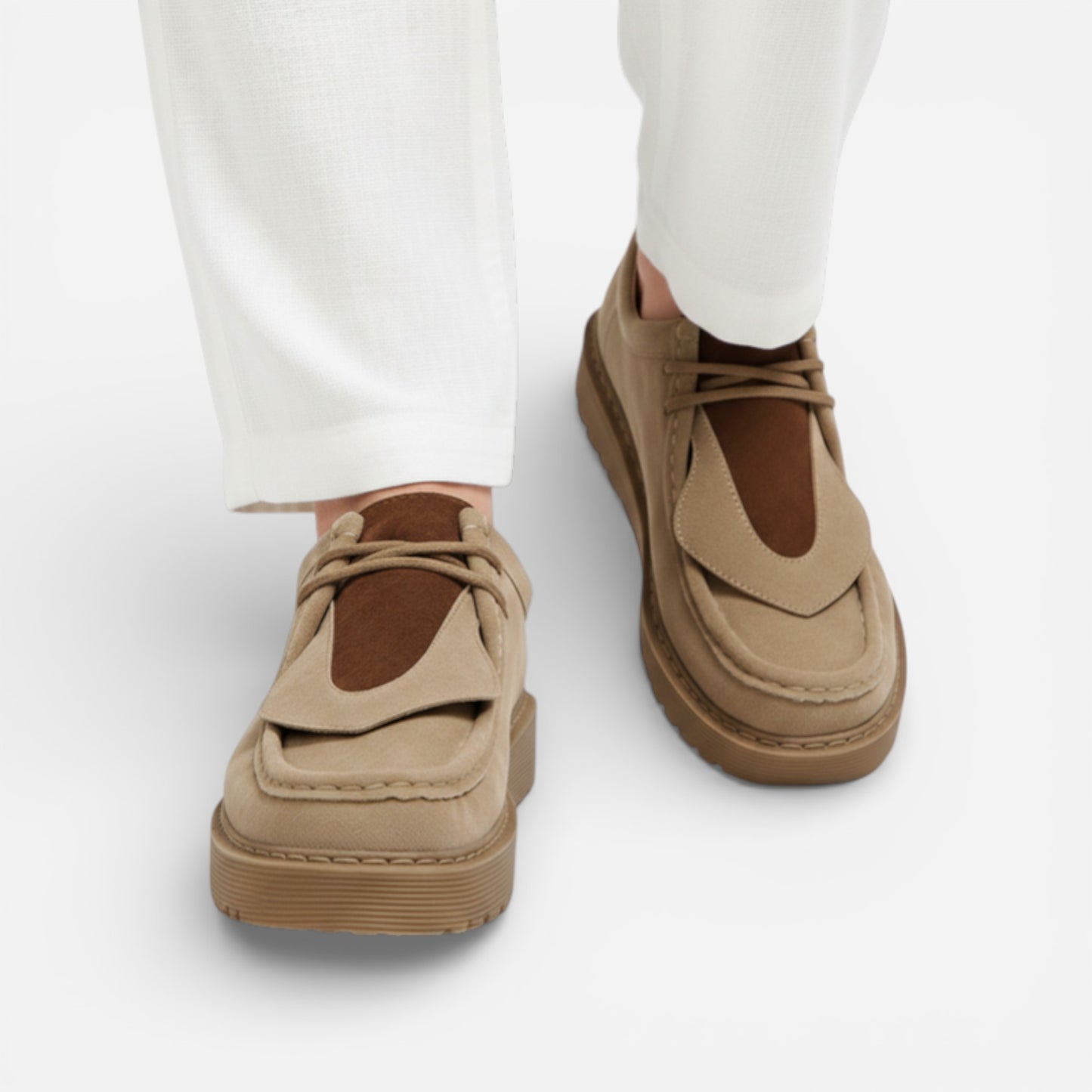 Portofino - Mocassins en Suède Élégants et Confortables