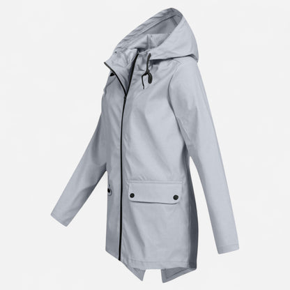 Veste de Pluie Femme Imperméable - Légère et Ajustable, Indispensable pour l'Extérieur