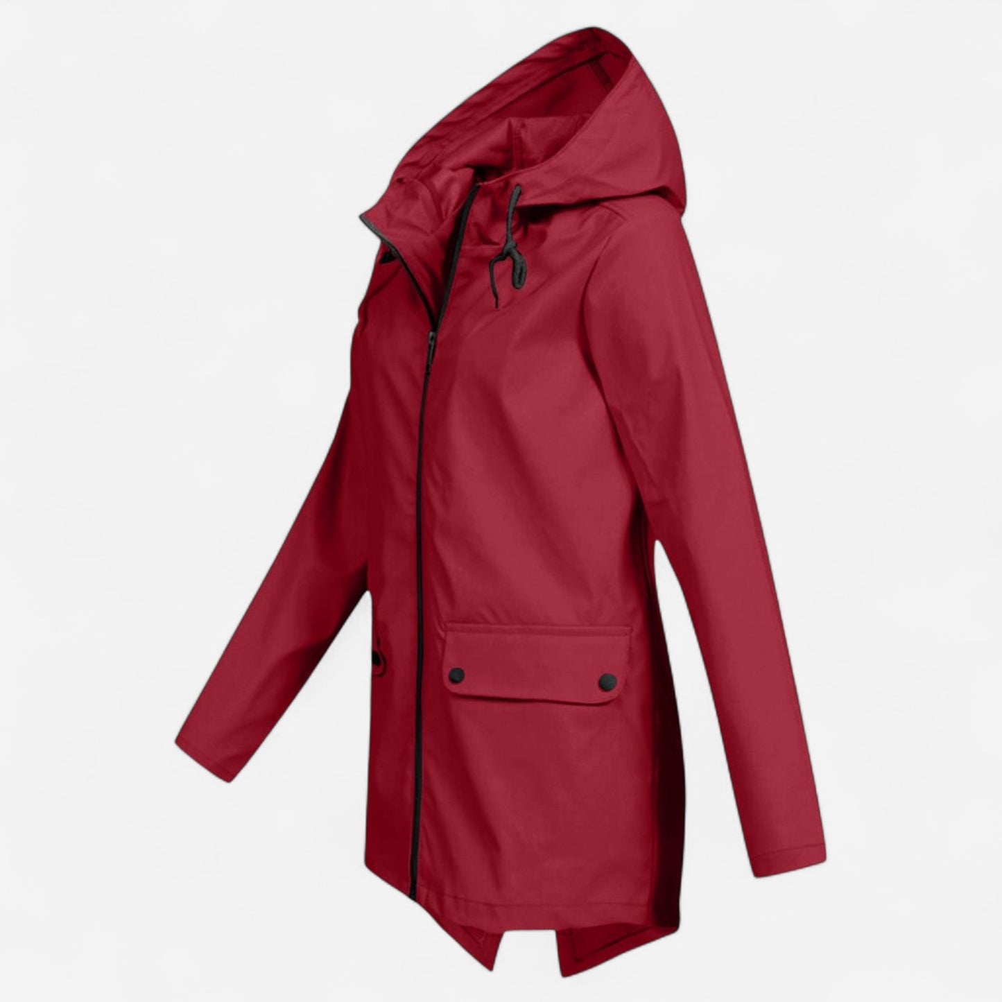 Veste de Pluie Femme Imperméable - Légère et Ajustable, Indispensable pour l'Extérieur