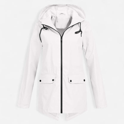 Veste de Pluie Femme Imperméable - Légère et Ajustable, Indispensable pour l'Extérieur
