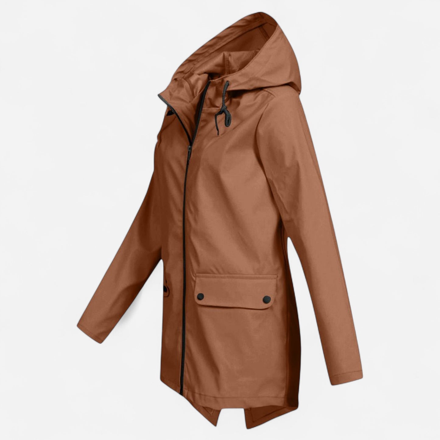 Veste de Pluie Femme Imperméable - Légère et Ajustable, Indispensable pour l'Extérieur