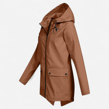 Veste de Pluie Femme Imperméable - Légère et Ajustable, Indispensable pour l'Extérieur