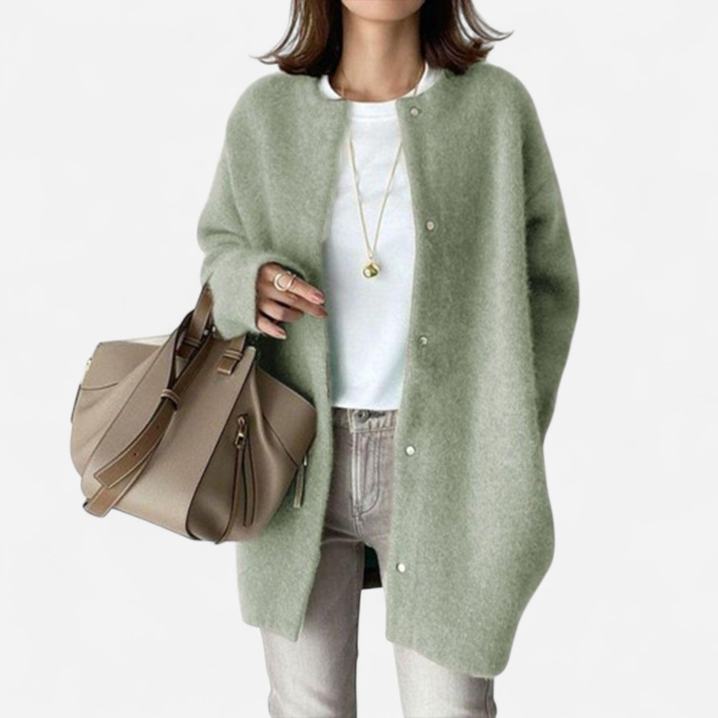 Liliane - Élégant Cardigan en Cachemire Inge pour Femme