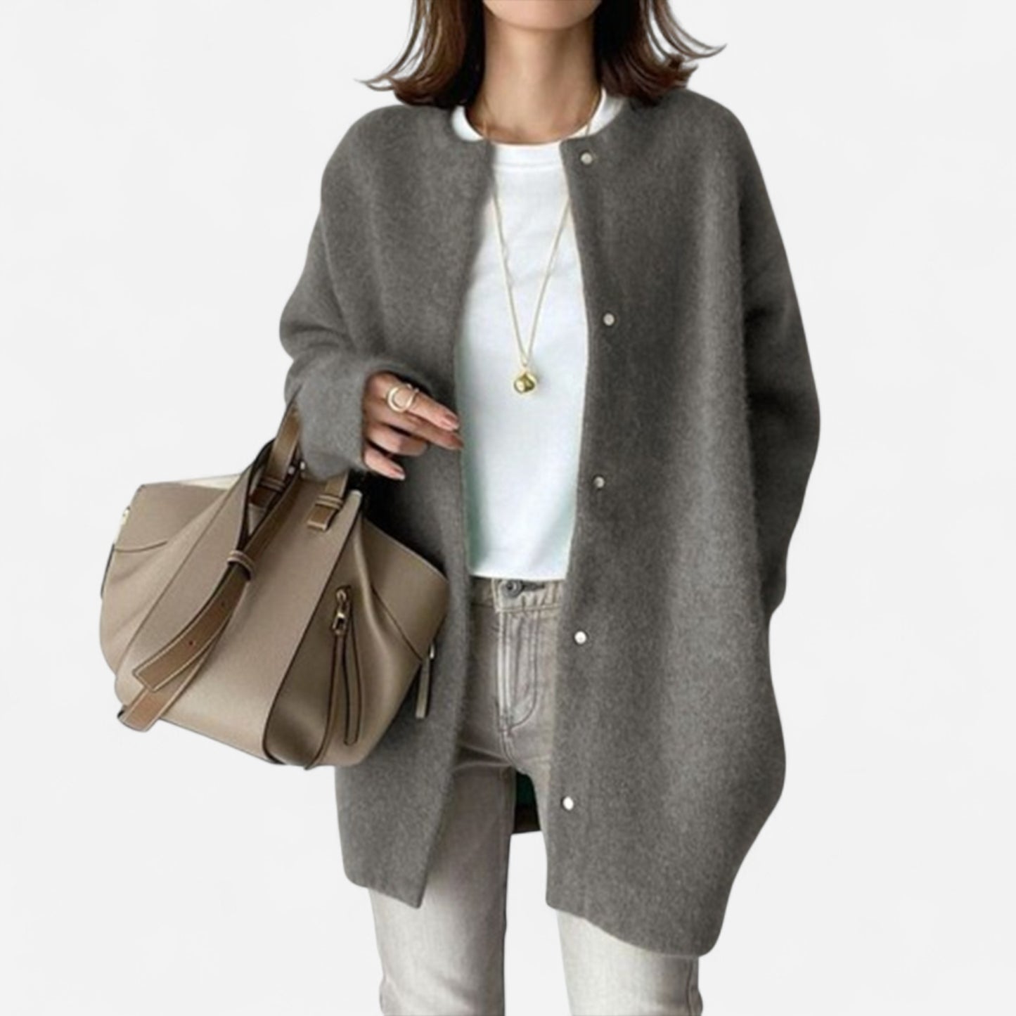 Liliane - Élégant Cardigan en Cachemire Inge pour Femme