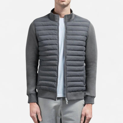 Veste Hybride pour Homme - Matelassée avec Manches Tricotées