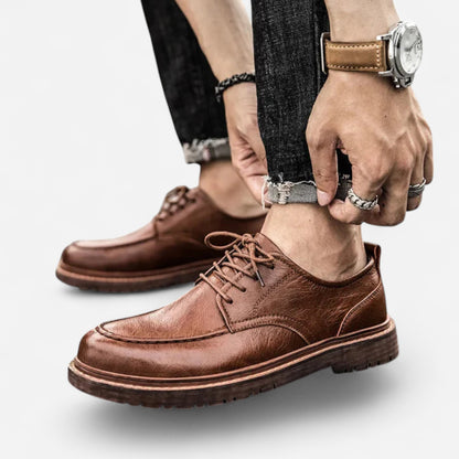 James Chamberlain - Oxfords en Cuir Véritable Élégants et Durables