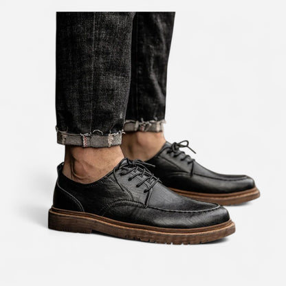 James Chamberlain - Oxfords en Cuir Véritable Élégants et Durables