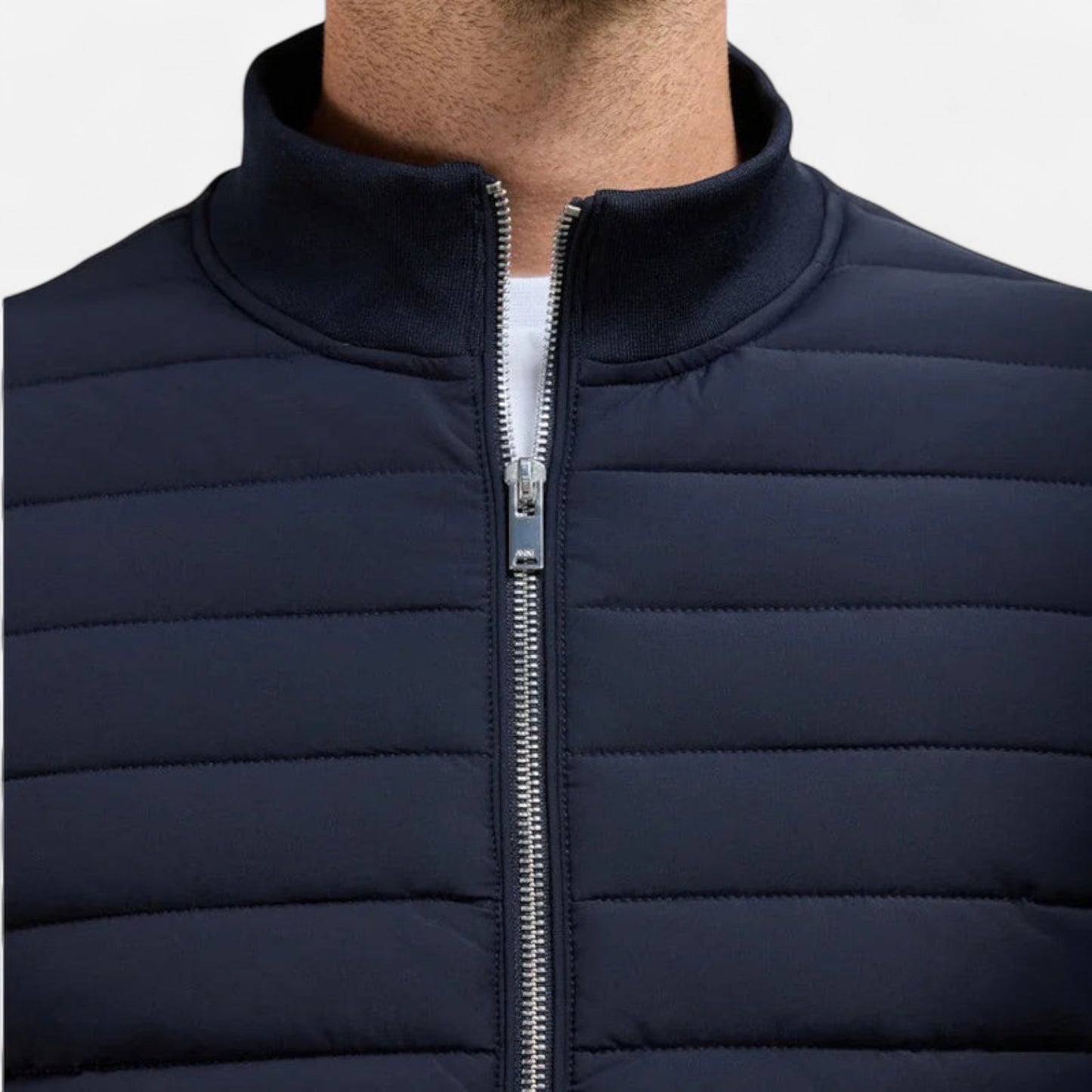 Veste Hybride pour Homme - Matelassée avec Manches Tricotées