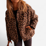 Cleo - Veste Imprimé Léopard Élégante et Tendance
