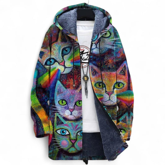 Kira - Sweat à capuche de luxe inspiré par l'art et le confort