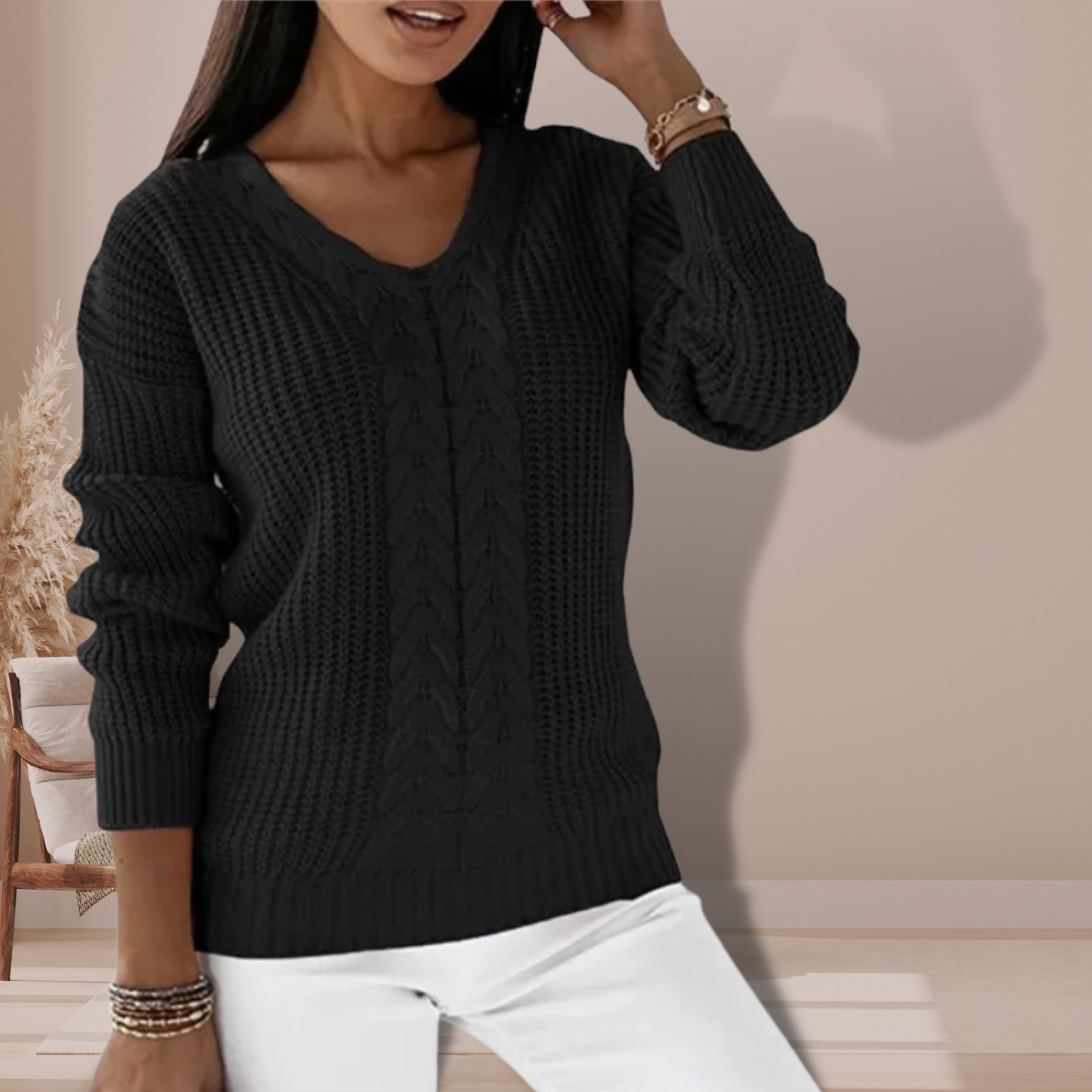 LYDIA™ | Knitted Scandinavian Sweater