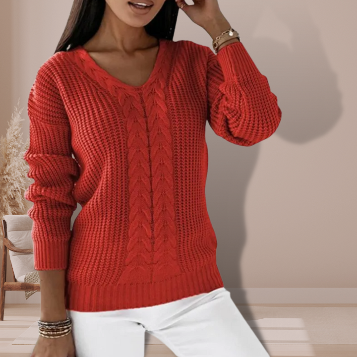 LYDIA™ | Knitted Scandinavian Sweater